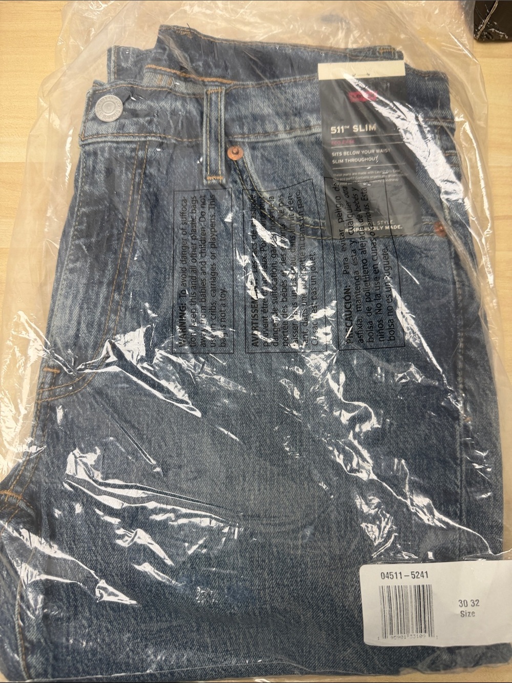 Levi's Slim Men's Jeans in Medium Blue Wash 30x32